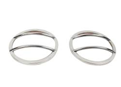 Kentrol - Kentrol 30009 Polished Front Marker Covers Pair for 07-18 Jeep Wrangler JK - Image 2