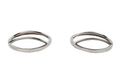 Kentrol - Kentrol 30009 Polished Front Marker Covers Pair for 07-18 Jeep Wrangler JK - Image 4