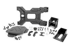 Rough Country Suspension Systems - Rough Country Heavy Duty Rear Tire Carrier Kit Black for Jeep Wrangler JK 10523 - Image 1