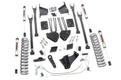 Rough Country Suspension Systems - Rough Country 56570 6" 4-Link Lift Kit for 11-14 F250 Super Duty Diesel 4WD - Image 1