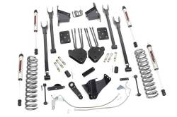 Rough Country Suspension Systems - Rough Country 59270 8" 4-Link Lift Kit for 08-10 F250/F350 Super Duty Diesel 4WD - Image 1