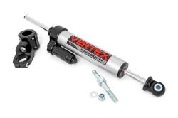 Rough Country Suspension Systems - Rough Country 680900 Vertex Pass-Through Steering Stabilizer for Jeep JK - Image 4