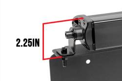 Rough Country Suspension Systems - Rough Country Universal License Plate Mount w/LED Black 70183 - Image 6