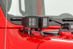 Rough Country Suspension Systems - Rough Country Cowl Mount Dual 2" LED Light Pod Kit for Jeep JL/JT 70824 - Image 6