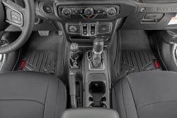 Rough Country Suspension Systems - Rough Country Front/Rear Floor Liners Black for Gladiator JT M-61501 - Image 2