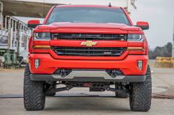 Rough Country Suspension Systems - Rough Country Front Tow Hook Brackets Black 14-18 Silverado/Sierra 1500 RS169 - Image 4