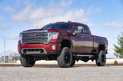 Rough Country Suspension Systems - Rough Country Front Tow Hook/D-Ring Kit Black 20-24 Sierra 2500HD RS159 - Image 2