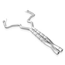 Stainless Works - Stainless Works M15CB3X 3" Exhaust w/Performance X-Pipe 2015 Ford Mustang GT - Image 1