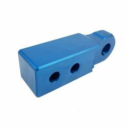 Royal Hooks - Royal Hooks Billet Aluminum Hitch Receiver Tow Shackle Blue RHO-12018-BL - Image 2