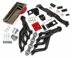 Trans-Dapt Performance - SWAP IN A BOX KIT-LS ENGINE INTO 70-74 F-BODY AUTO TRANS. W/BLACK MAXX HEADERS - Image 1