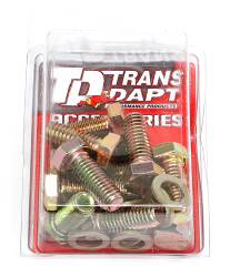 Trans-Dapt Performance - Trans-Dapt 4923 Intake Manifold Bolts 3/8-16 1" Long Yellow Zinc Hex Head 12PC - Image 2