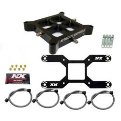 Nitrous Express - DUAL STAGE BILLET CROSSBAR PLATE CONVERSION 50-800HP 4150 FLANGE - Image 1
