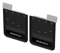 Gatorback - Gatorback 21" Rear Dually Black Mud Flaps GMC Sierra 3500 GCR204R-DW - Image 1