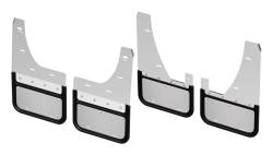 Gatorback 12" Black Front/Rear Mud Flap Set GM SUVs GCS206K-SS