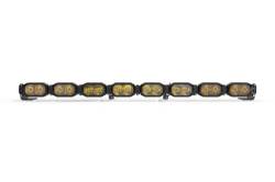 Morimoto BAR-1ROW-017 31.5" 8-Pod HXB Single Row BangerBar LED Light Bar Yellow