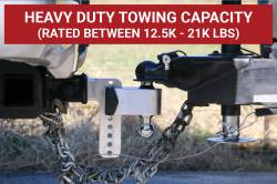 Weigh Safe - Weigh Safe 3" 180-DEG Class V 8" Drop Hitch Receiver 21K CTB8-3 - Image 5