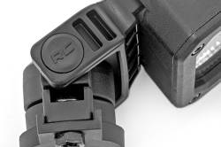 Rough Country Suspension Systems - Rough Country Black Series 2" Swivel Mount LED Light Pods-Flood Pair 70802 - Image 3