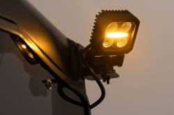 Rough Country Suspension Systems - Rough Country Black Series 2" Swivel Mount LED Light Pods-Flood Pair 70802 - Image 4