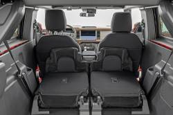 Rough Country Suspension Systems - Rough Country Front/Rear Seat Covers Black 21-24 Bronco 2DR 91050 - Image 4