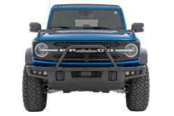 Rough Country Suspension Systems - Rough Country Black Front Bumper Safari Bar w/LED 21-25 Ford Bronco 51117 - Image 2
