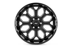 Rough Country Suspension Systems - Rough Country 96 Series Wheel 20x9 6x5.5 -25mm Black Gloss & Machined 96200912 - Image 2