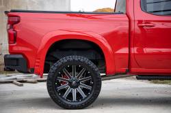 Rough Country Suspension Systems - Rough Country SF1 Fender Flares-Silver Ice 19-24 Silverado 1500 F-C319201A-GAN - Image 6