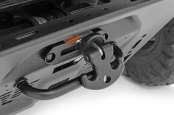 Rough Country Suspension Systems - Rough Country Multifunction Aluminum UTV Winch Cleat Hook Black RS177B - Image 2