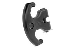 Rough Country Suspension Systems - Rough Country Multifunction Aluminum UTV Winch Cleat Hook Black RS177B - Image 4