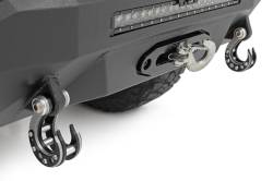 Rough Country Suspension Systems - Rough Country Universal Maui Tow Hooks Black Pair 99059 - Image 1