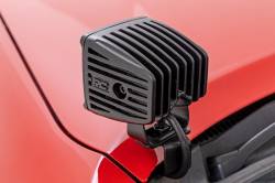 Rough Country Suspension Systems - Rough Country A-Pillar 2" LED Ditch Light Kit-Flood for 05-15 Tacoma 71088 - Image 4