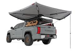 Rough Country Suspension Systems - Rough Country 99047 Rack Mount Driver Side 270-DEG Camp Awning-Gray - Image 1