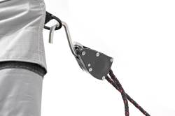 Rough Country Suspension Systems - Rough Country 99047 Rack Mount Driver Side 270-DEG Camp Awning-Gray - Image 3