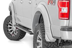 Rough Country Suspension Systems - Rough Country SF1 Fender Flares-Tuxedo Black 15-17 Ford F150 F-F315110-UH - Image 1