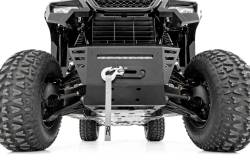 Rough Country Suspension Systems - Rough Country Front Winch Mount Kit Black for Honda Pioneer 520 92078 - Image 3