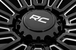 Rough Country Suspension Systems - Rough Country 97 Series Wheel 22x10 6x5.5 -25mm Gloss Black/Machined 97221012 - Image 6