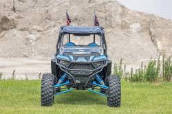 Rough Country Suspension Systems - Rough Country Tubular Black Front Bumper for Polaris RZR XP1000 93131 - Image 6
