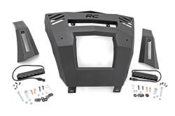 Rough Country Suspension Systems - Rough Country Heavy Duty Front Bumper w/LED Black for Can-Am Defender HD 97068 - Image 1