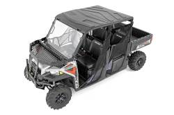 Rough Country Suspension Systems - Rough Country 79214211 Molded UTV Roof Panel Black for Polaris Ranger 1000 Crew - Image 2
