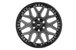 Rough Country Suspension Systems - Rough Country 95 Series Wheel 20x10 8x180 -19mm Black/Machined 95201006M - Image 2