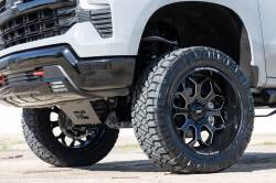 Rough Country Suspension Systems - Rough Country 96 Series Wheel 22x10 6x5.5 -19mm Black Gloss & Machined 96221012 - Image 3