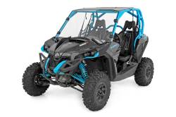 Rough Country Suspension Systems - Rough Country Front UTV Full Windshield for Can-Am Maverick/Max 98131830 - Image 3