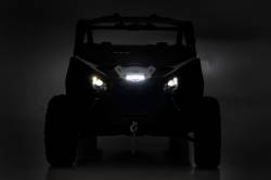 Rough Country Suspension Systems - Rough Country Hood Mount 6" LED Light Bar Kit for Can-Am Maverick X3 97020 - Image 3