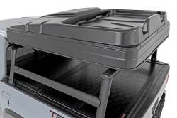 Rough Country Suspension Systems - Rough Country Hard Side Rack Mount Roof Top Tent w/Ladder-Gray 99057 - Image 4
