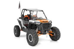 Rough Country Suspension Systems - Rough Country Front UTV Full Windshield for Polaris RZR XP 1000 98182010 - Image 3