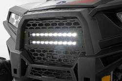 Rough Country Suspension Systems - Rough Country Mesh Grille Insert w/LED Black for Polaris RZR XP 1000 93041 - Image 5
