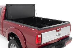 Rough Country Suspension Systems - Rough Country Hard Tri-Fold Tonneau Cover 08-16 Super Duty 6.8' 49214651 - Image 2