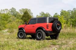 Rough Country Suspension Systems - Rough Country Heavy Duty Tubular Black Rear Bumper 21-24 Ford Bronco 51210 - Image 5