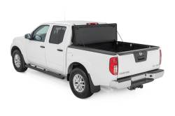 Rough Country Suspension Systems - Rough Country Hard Tri-Fold Tonneau Cover for 05-21 Nissan Frontier 5' 49520501 - Image 5