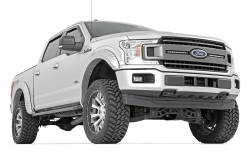 Rough Country Suspension Systems - Rough Country SF1 Fender Flares-Oxford White 18-20 Ford F150 F-F318201-YZ - Image 3