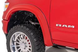 Rough Country Suspension Systems - Rough Country Sport Fender Flares Black for 19-24 Ram 1500 S-D10914-PXJ - Image 5